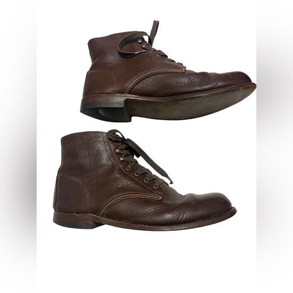 Mens Wolverine 1000 Mile Leather Boots Lace-up Brown W00913 USA Size US 11 - Picture 6 of 11